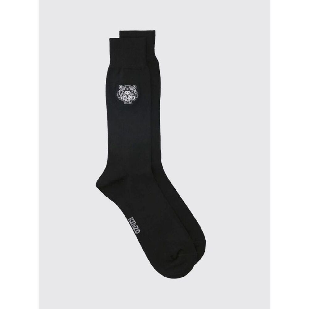 Kenzo Men Tiger Kenzo Paris Logo Cotton Socks Kenzo